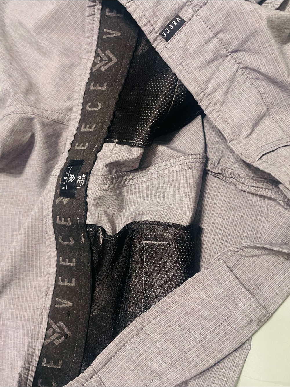 Men’s Lightweight Gray Performance Shorts